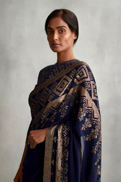 Sari Set in small sequin embroidery